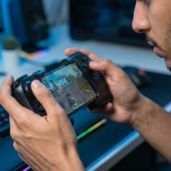 GAMEPAD  بستة محاور، تحكم بلوتوث، لاسلكي لأيفون، أندرويد،  7