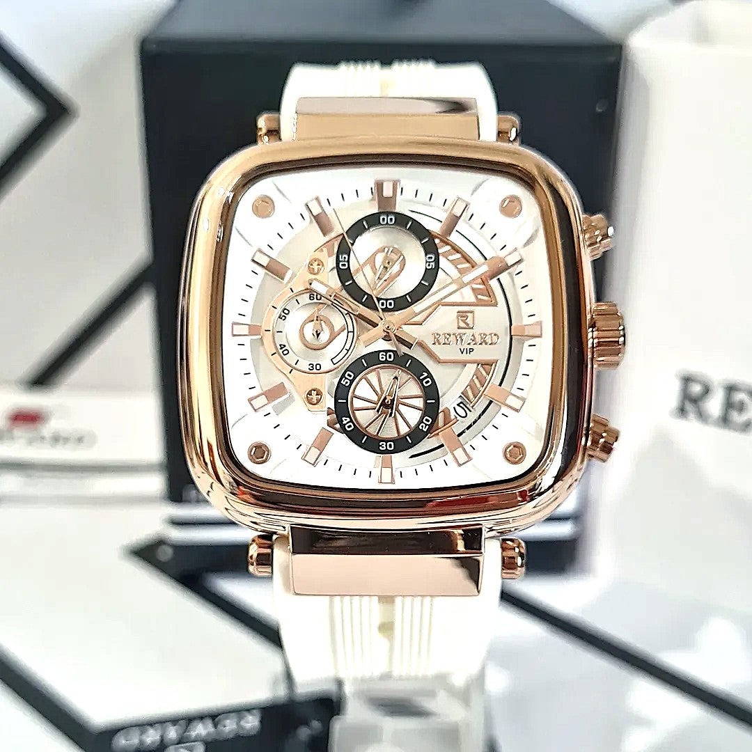 REWARD LUXURY WATCH | Square Men's Fashion Wristwatch | 2026