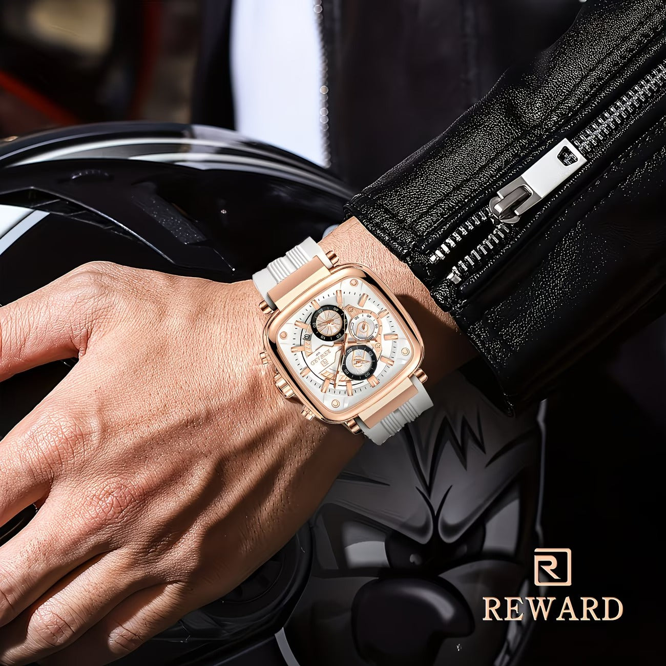 REWARD LUXURY WATCH | Square Men's Fashion Wristwatch | 2026